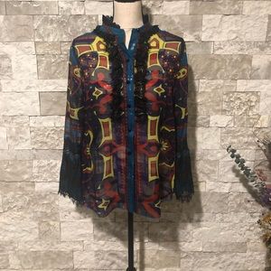 Anna Sui blouse sz M